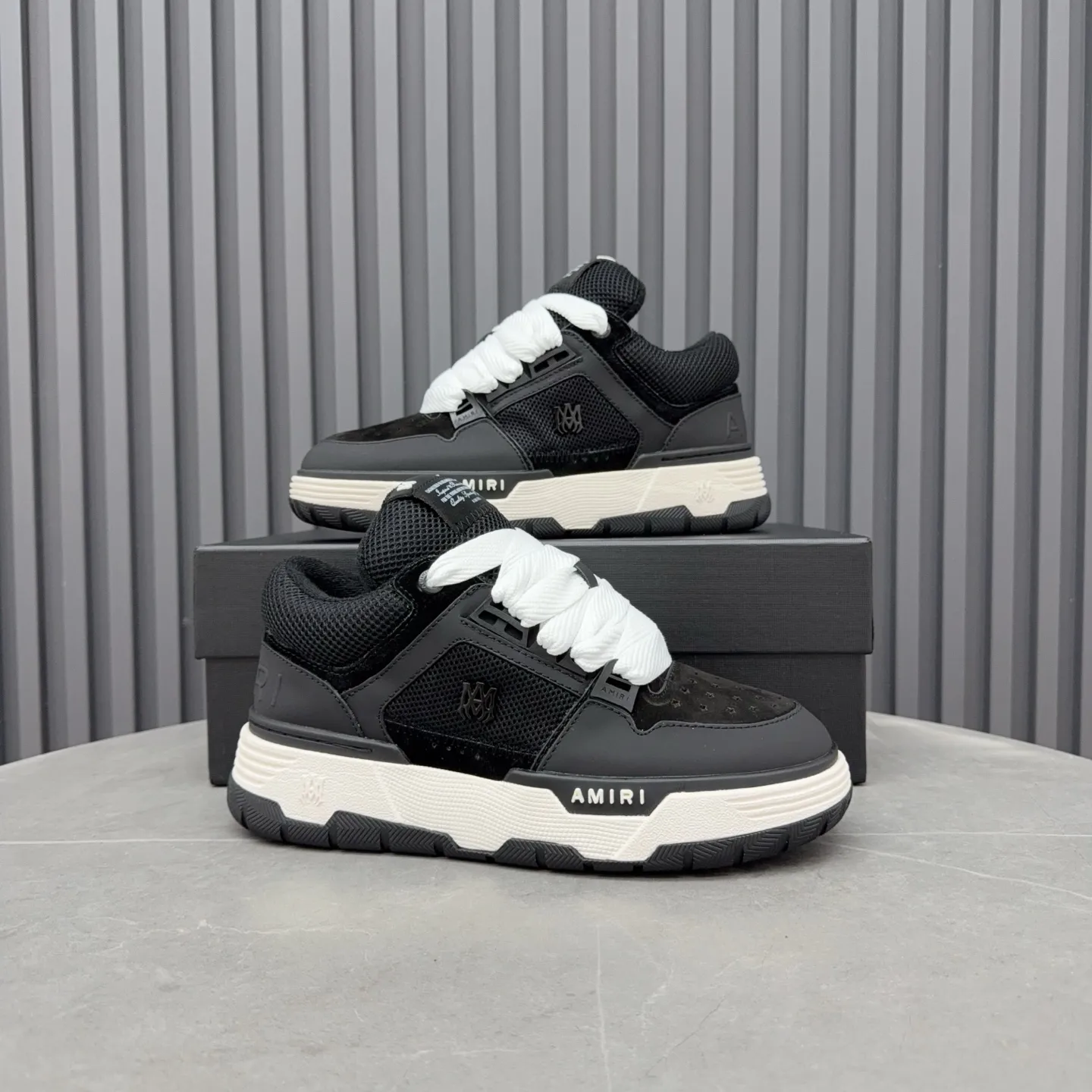 Men's shoes 💰660💰 AMIRI AMIRI trendy brand hot sale 🔥 Available all year round, couples 💑 Official website synchronization Imported fabrics 1⃣️ vs 1⃣️ replica, original factory special original sole, 35-45 (45. non-refundable)